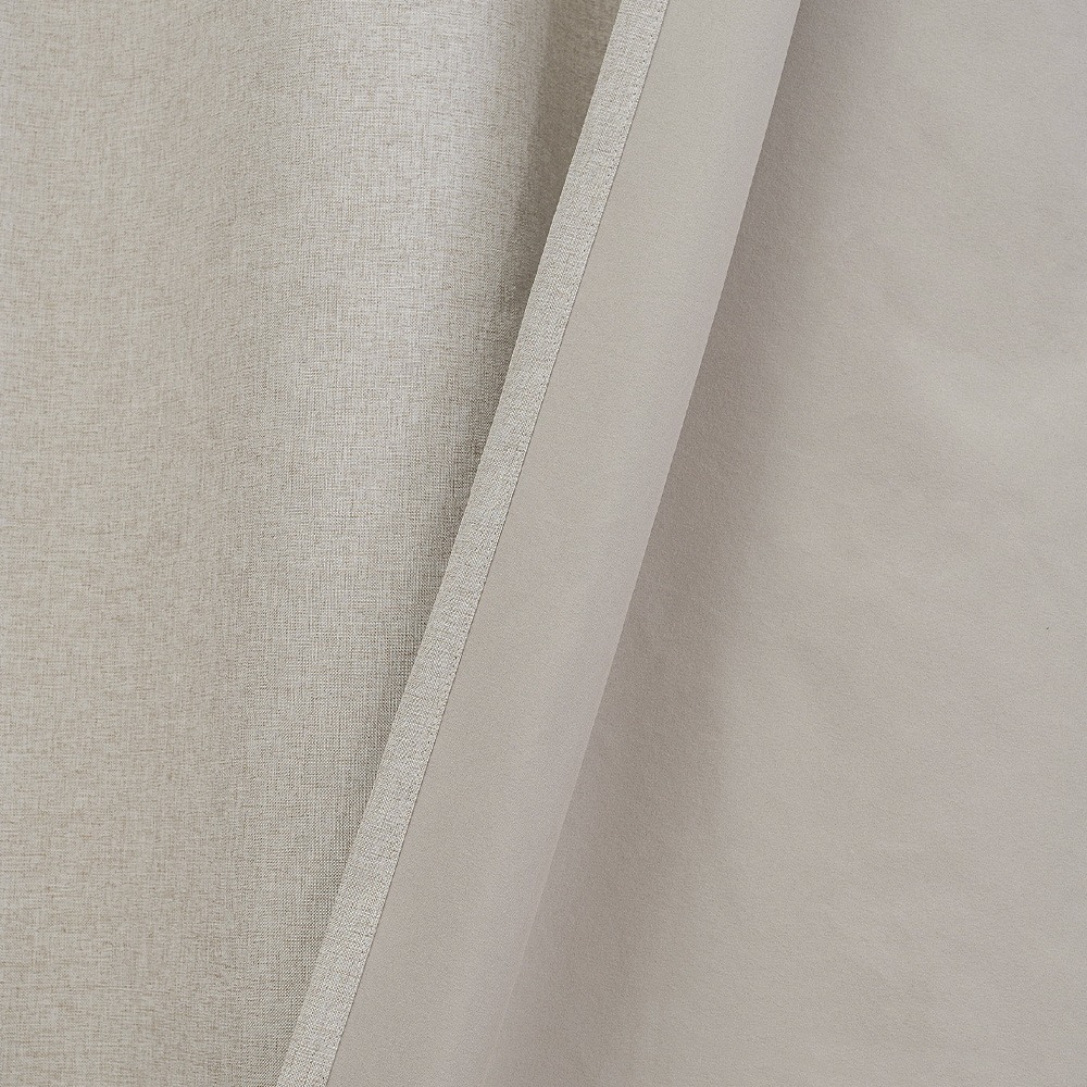 Cortina Blackout Premium 5,90x2,60m Sala Quarto Varão 4M Areia
