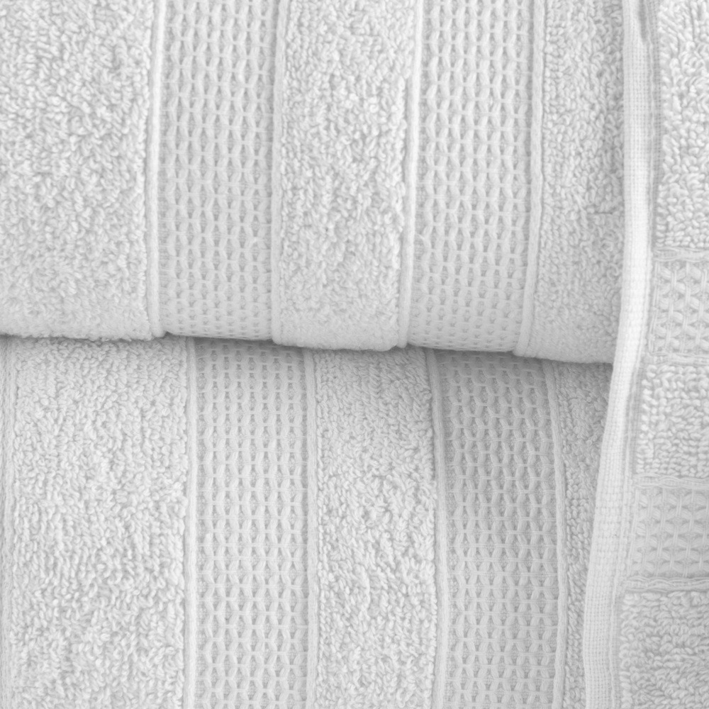 Jogo De Banho 5 Peças 100% Algodão 430g/M² Comfort Branco