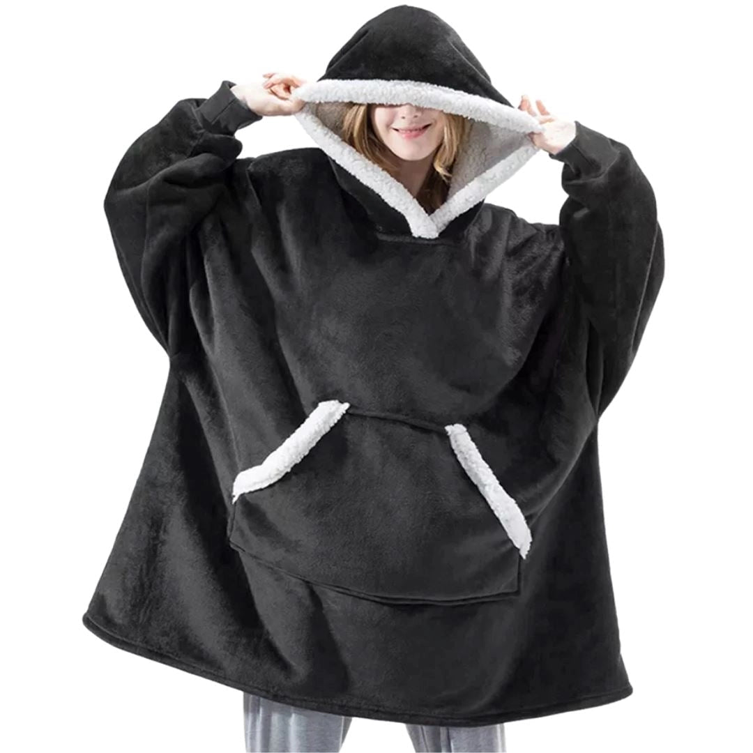 Moletom Cobertor Gigante com Capuz