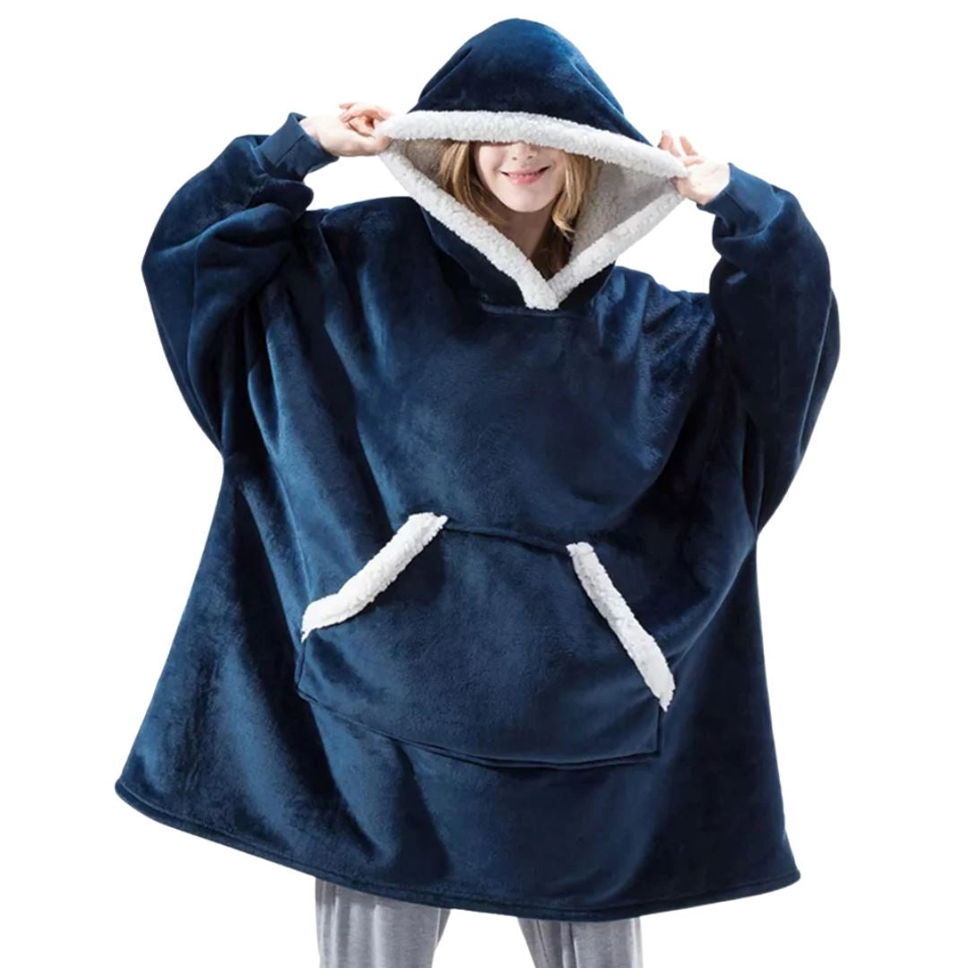Moletom Cobertor Gigante com Capuz - 4