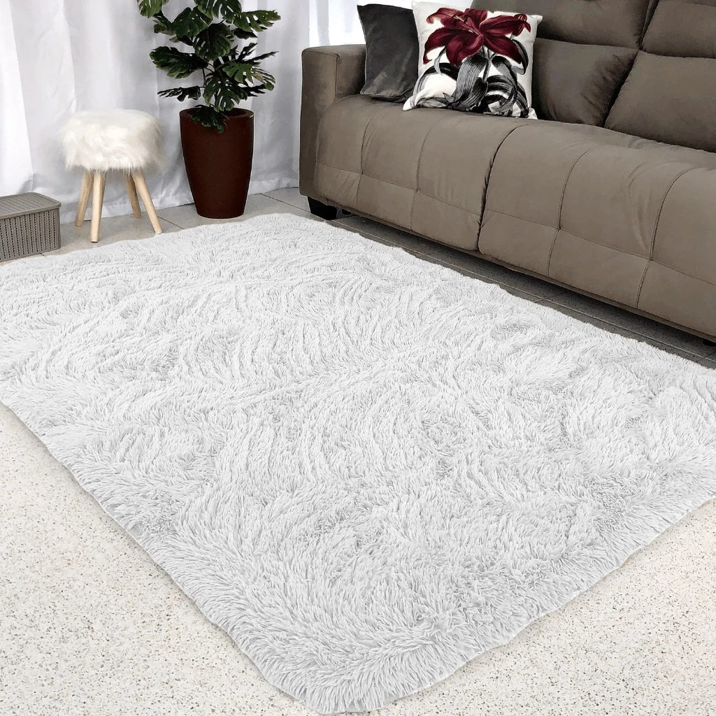 Tapete Felpudo Pelo Alto 4cm Decorativo - 10