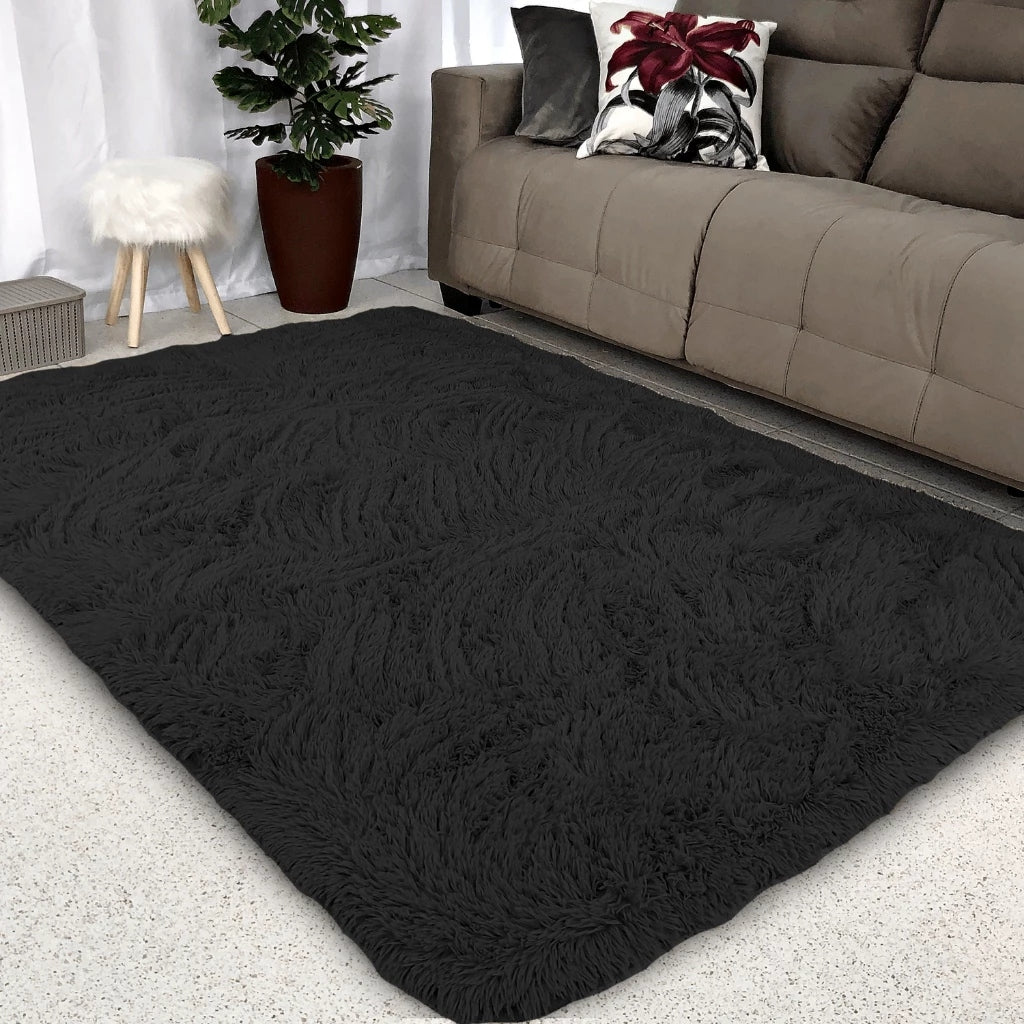 Tapete Felpudo Pelo Alto 4cm Decorativo - 8