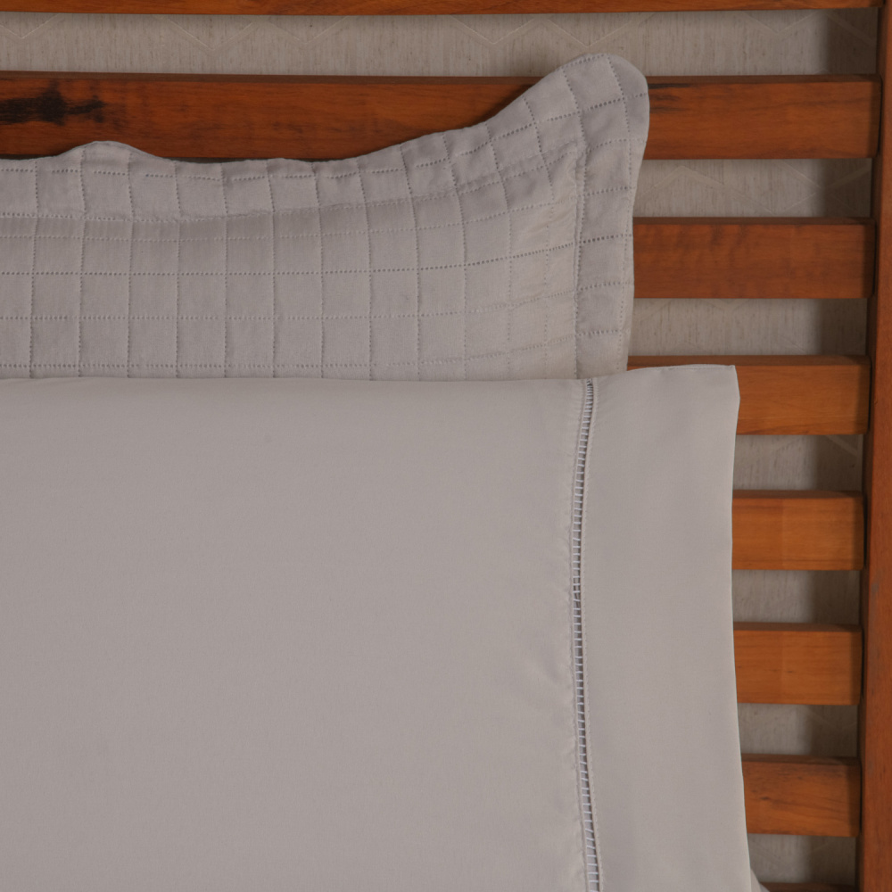 Kit Cama Posta Queen Vitória 8 Peças Fendi/Bege - 7